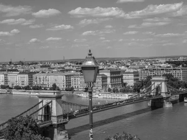 City Budapest Danube River — Stock Photo, Image