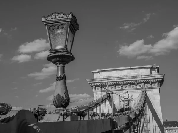 Die Stadt Budapest Der Donau — Stockfoto