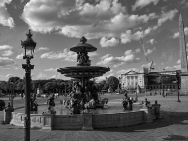 Paris gece Fransa 'da