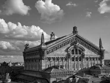 Paris gece Fransa 'da