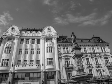 Bratislava Slovakya 'da Danube Nehri' nde