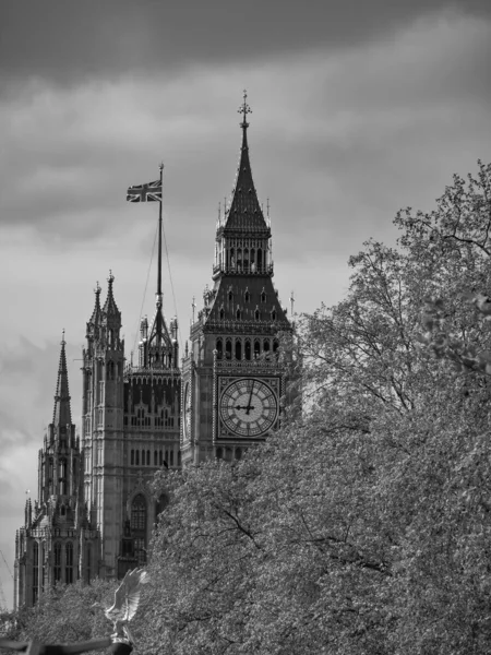 Londra Thames Nehrinde — Stok fotoğraf