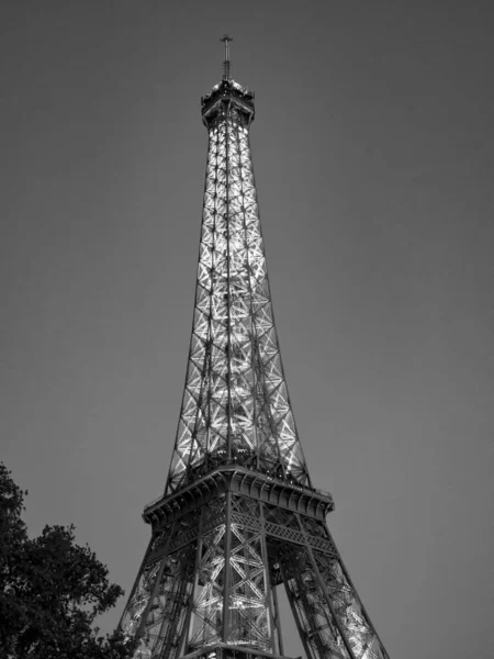 Paris Frankreich Bei Nacht — Stockfoto