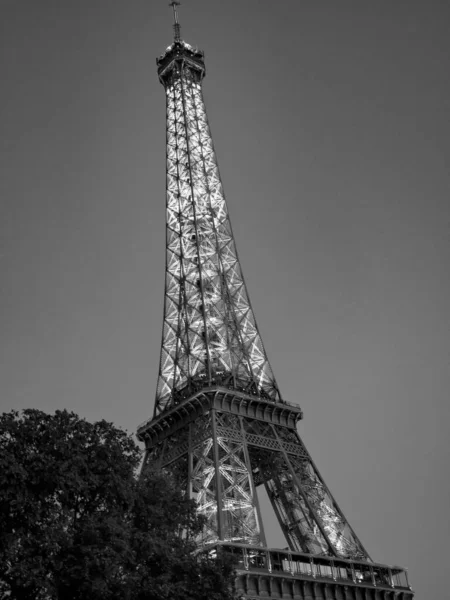 Paris Frankreich Bei Nacht — Stockfoto