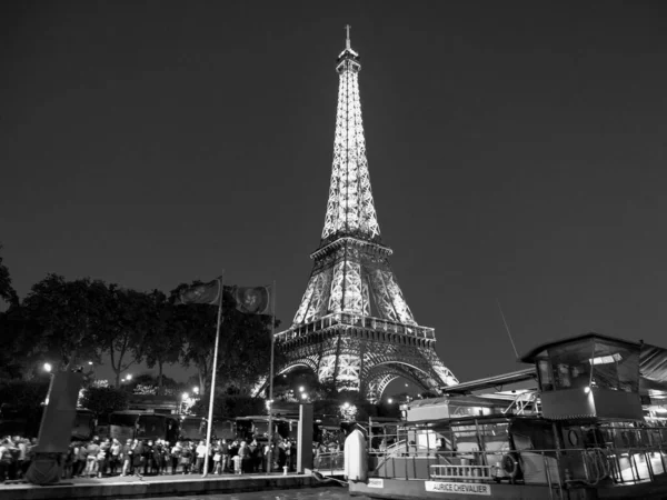 Paris Frankreich Bei Nacht — Stockfoto