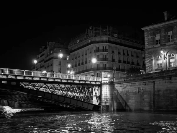 Paris Frankrike Natten — Stockfoto