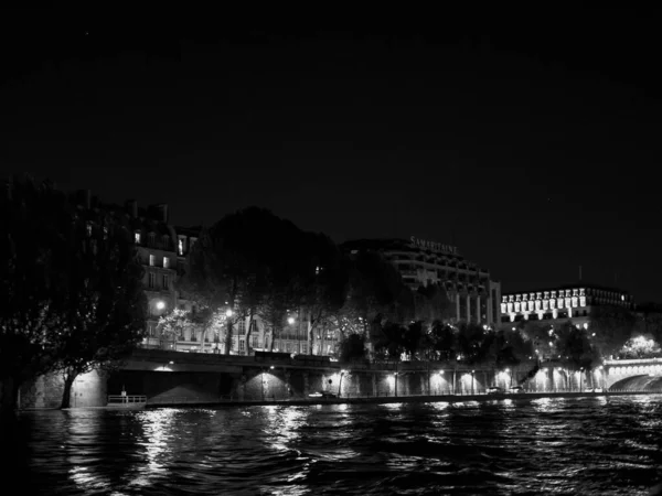 Paris França Noite — Fotografia de Stock