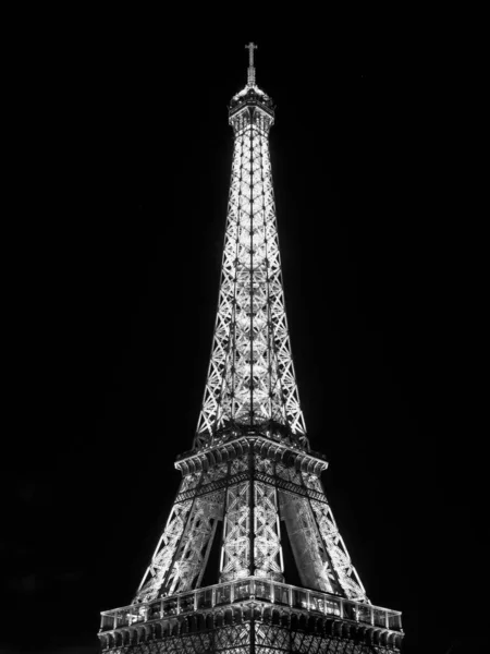Parijs Frankrijk Nachts — Stockfoto