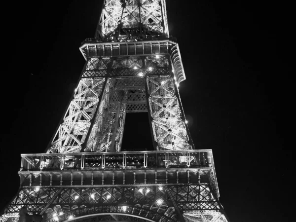 Parijs Frankrijk Nachts — Stockfoto