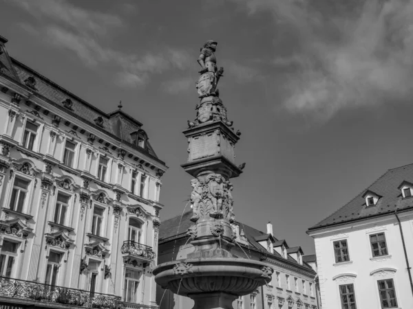 Bratislava Eslovaquia Río Danubio —  Fotos de Stock