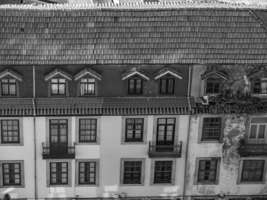 Porto Portekiz 'deki Douro Nehri' nde.