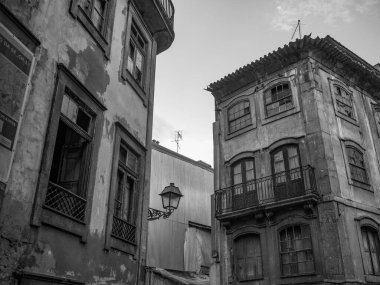 Porto Portekiz 'deki Douro Nehri' nde.