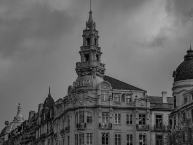 Porto Portekiz 'deki Douro Nehri' nde.