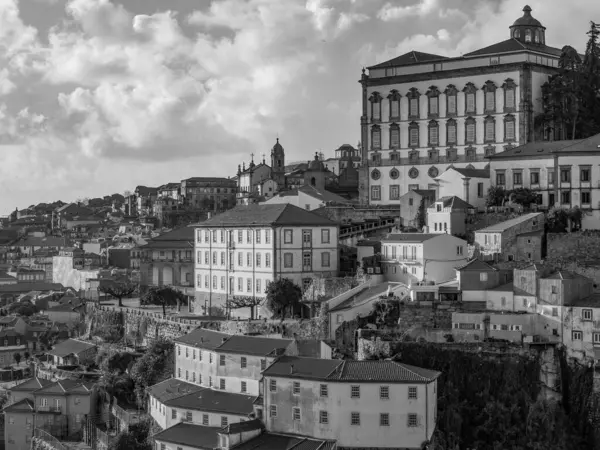 Porto Řeky Douro Portugalsku — Stock fotografie