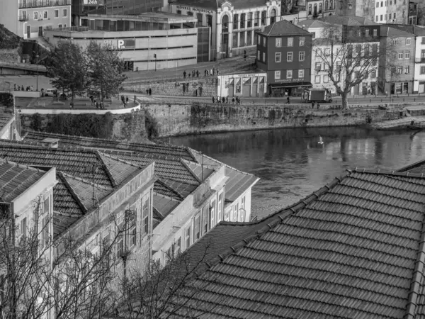 Porto Aan Rivier Douro Portugal — Stockfoto