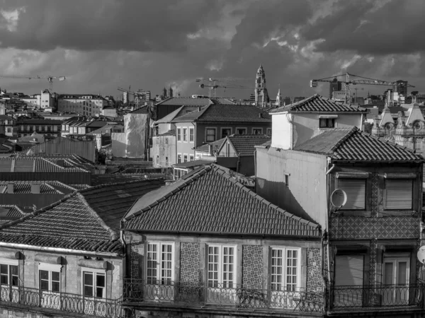 Porto Douro Folyónál Portugáliában — Stock Fotó