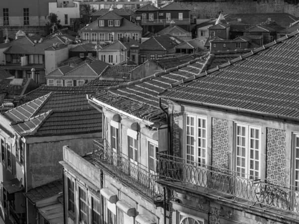 Порто Біля Річки Доро Портуґалі — стокове фото