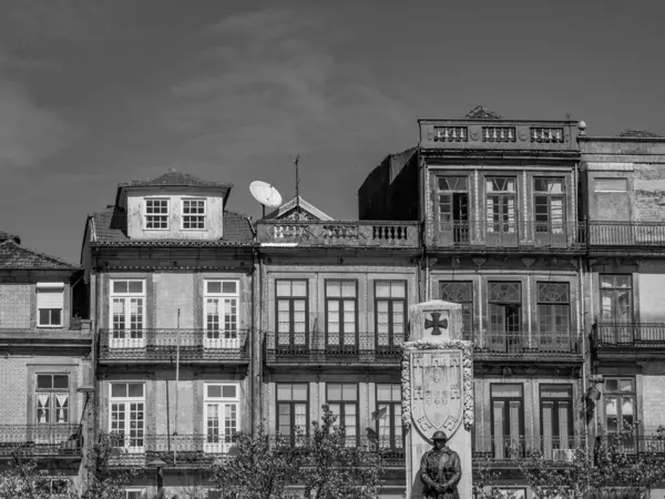 Porto Douro Folyónál Portugáliában — Stock Fotó