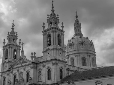 Lizbon, Portekiz 'deki tagus nehrinde.