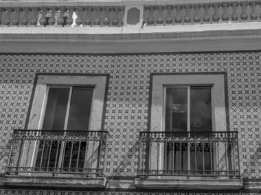 Lizbon, Portekiz 'deki tagus nehrinde.