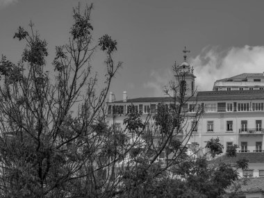 Lizbon, Portekiz 'deki tagus nehrinde.