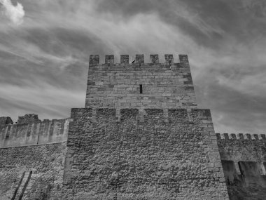 Lizbon, Portekiz 'deki tagus nehrinde.