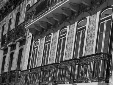 Lizbon, Portekiz 'deki tagus nehrinde.