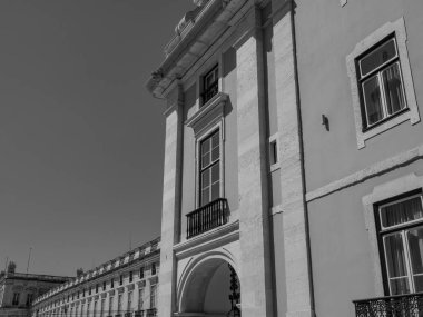 Lizbon, Portekiz 'deki tagus nehrinde.