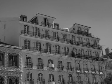 Lizbon, Portekiz 'deki tagus nehrinde.