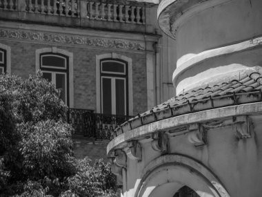 Lizbon, Portekiz 'deki tagus nehrinde.