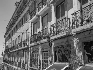 Lizbon, Portekiz 'deki tagus nehrinde.