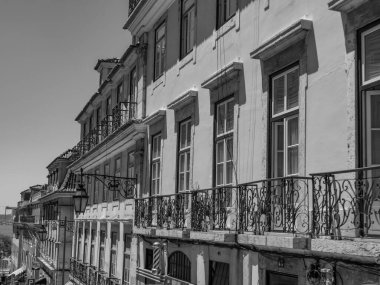 Lizbon, Portekiz 'deki tagus nehrinde.