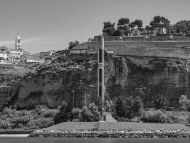 Lizbon, Portekiz 'deki tagus nehrinde.