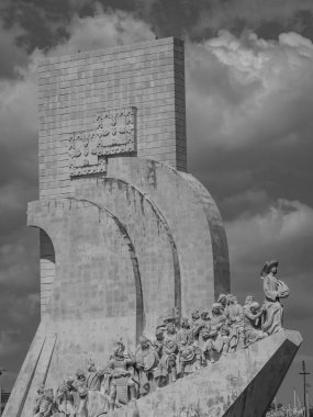 Lizbon, Portekiz 'deki tagus nehrinde.