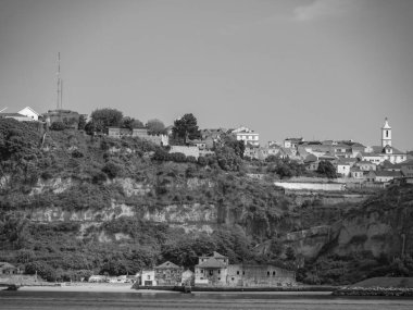 Lizbon, Portekiz 'deki tagus nehrinde.