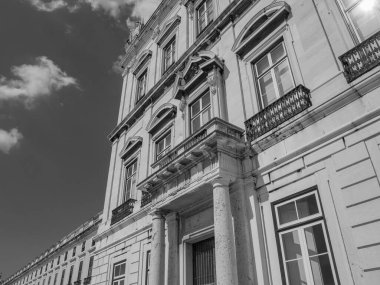 Lizbon, Portekiz 'deki tagus nehrinde.