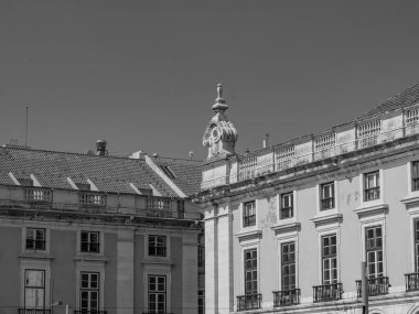 Lizbon, Portekiz 'deki tagus nehrinde.