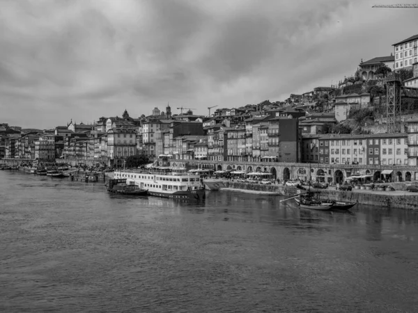 Porto Douro Folyónál Portugáliában — Stock Fotó