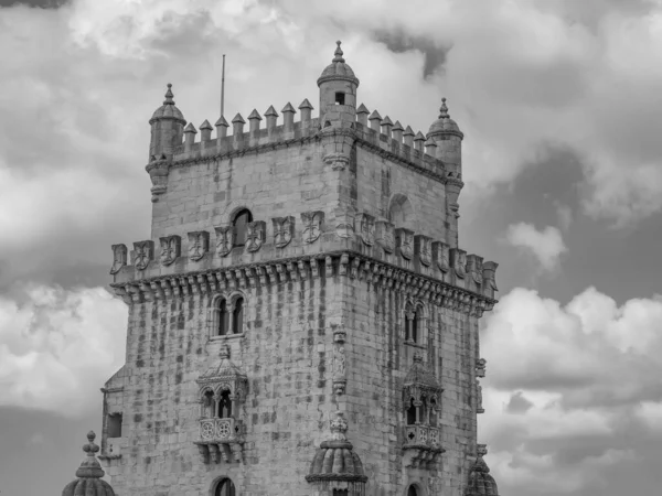 Lissabon Aan Tagus Rivier Portugal — Stockfoto