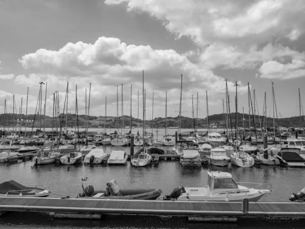 Lisbona Fiume Tago Portogallo — Foto Stock