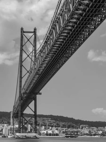 Lissabon Fluss Tagus Portugal — Stockfoto