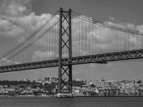 Lissabon Vid Tagusfloden Portugal — Stockfoto