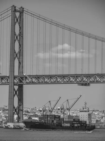 Lisboa Rio Tejo Portugal — Fotografia de Stock