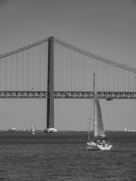 Lissabon Vid Tagusfloden Portugal — Stockfoto