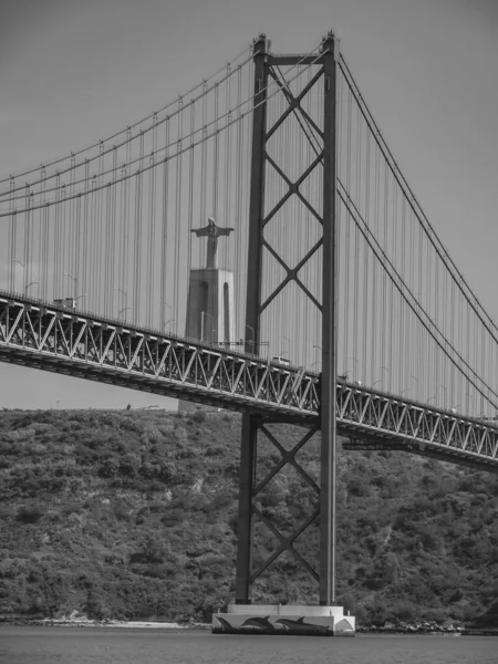 Lissabon Vid Tagusfloden Portugal — Stockfoto