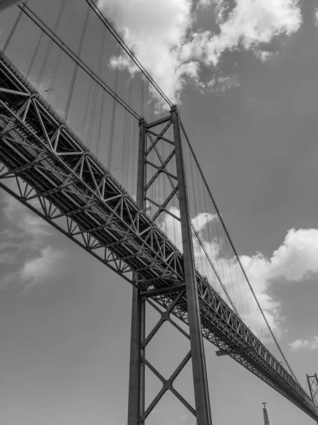 Lissabon Aan Tagus Rivier Portugal — Stockfoto