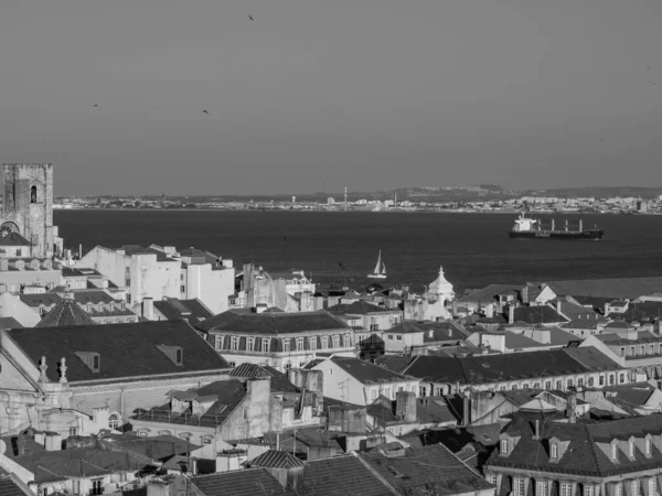 Lissabon Vid Tagusfloden Portugal — Stockfoto