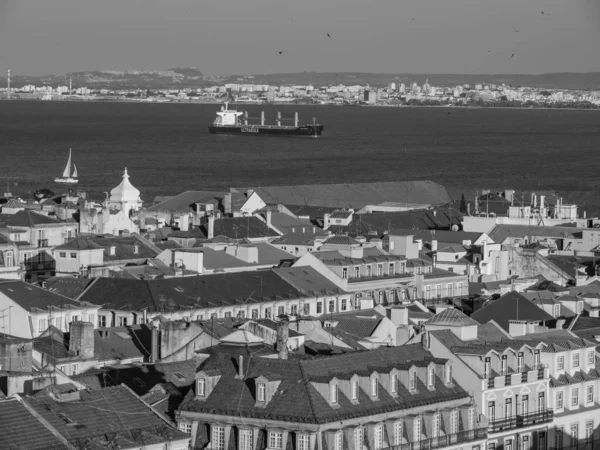 Lissabon Aan Tagus Rivier Portugal — Stockfoto