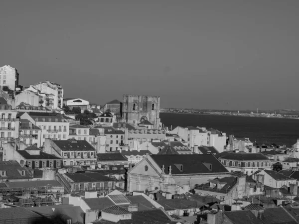 Lissabon Aan Tagus Rivier Portugal — Stockfoto