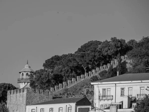 Lissabon Aan Tagus Rivier Portugal — Stockfoto